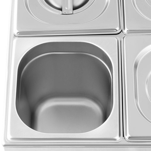 Bemar podgrzewacz elektryczny 6 x GN 1/6 640 W Royal Catering