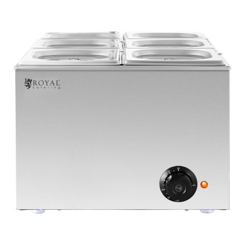 Bemar podgrzewacz elektryczny 6 x GN 1/6 640 W Royal Catering