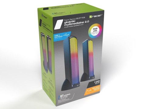 Głośnik Tracer 2.0 Sigma USB BT RGB Tracer