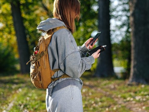 Power bank EnerGen 20000mAh PD+QC3.0 czarno-pomarańczowy Tracer