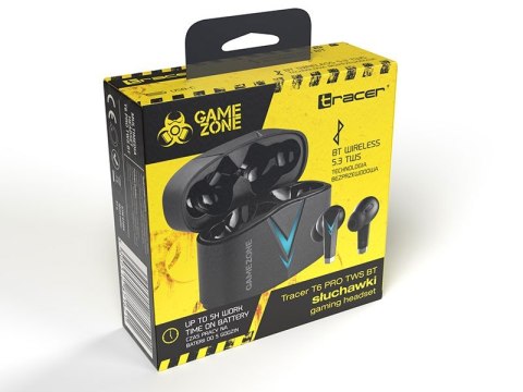 Słuchawki GAMEZONE T6 PRO TWS BT Tracer