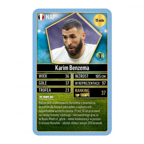 Gra Top Trumps World Football Stars Winning Moves