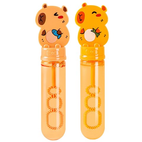 Bańki Mydlane Kapibara 3 Otwory Do Baniek 35 ml Mix LEAN TOYS