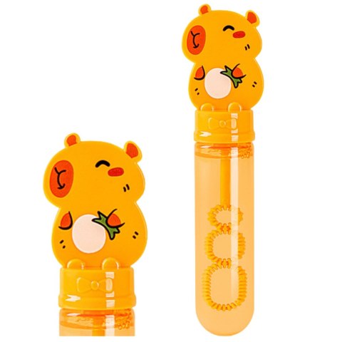 Bańki Mydlane Kapibara 3 Otwory Do Baniek 35 ml Mix LEAN TOYS