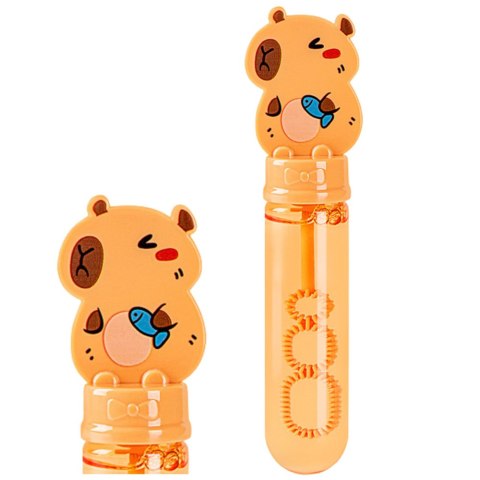 Bańki Mydlane Kapibara 3 Otwory Do Baniek 35 ml Mix LEAN TOYS