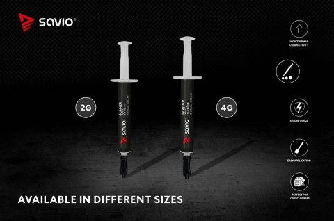 Glacier Pasta termoprzewodząca 13.5 W/mK 2g TG-03 Savio