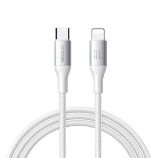 Kabel przewód USB-C - iPhone Lightning 30W 2m - biały JOYROOM