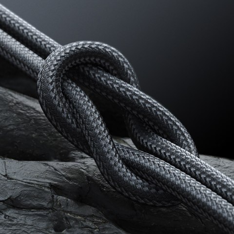 Kabel przewód USB-C z wyświetlaczem LED 100W 1.2m czarny JOYROOM