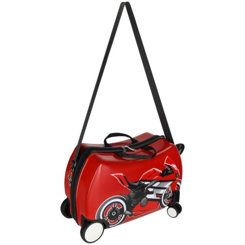 Walizka podróżna dla dzieci na kółkach bagaż podręczny motor Kik Sp. z o. o. Sp. k.