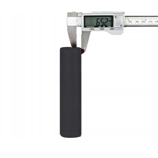 Gripy uchwyty rowerowe z pianki silikonowej śr. 22mm - czarne ROCKBROS