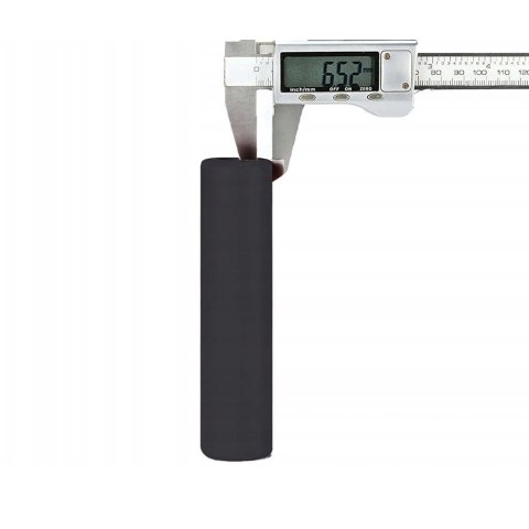 Gripy uchwyty rowerowe z pianki silikonowej śr. 22mm - czarne ROCKBROS