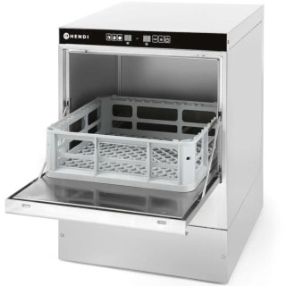 Zmywarka barowa do szkła szklanek szybka i oszczędna + dozownik kosz 40x40cm 230V Hendi