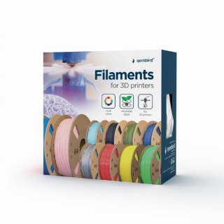 Filament drukarki 3D PLA/1.75mm/czerwony Gembird