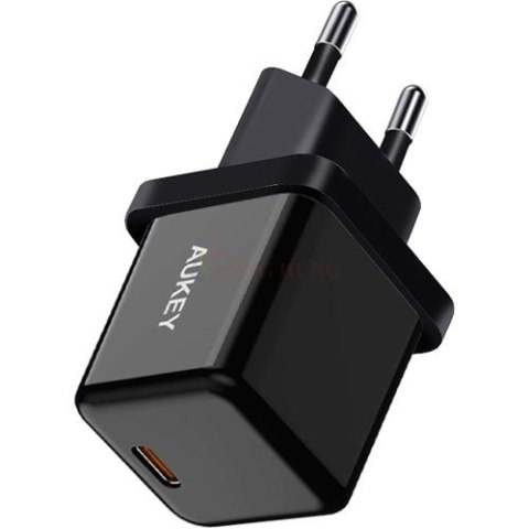 PA-F5 OEM Black Mini ładowarka sieciowa 1xUSB-C 20W PD Power Delivery AUKEY