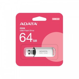 Pendrive C906 64GB USB2.0 biały Adata