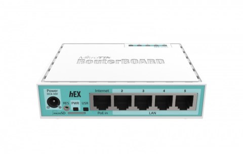 Router xDSL 1xWAN 4xLAN RB750Gr3 Mikrotik