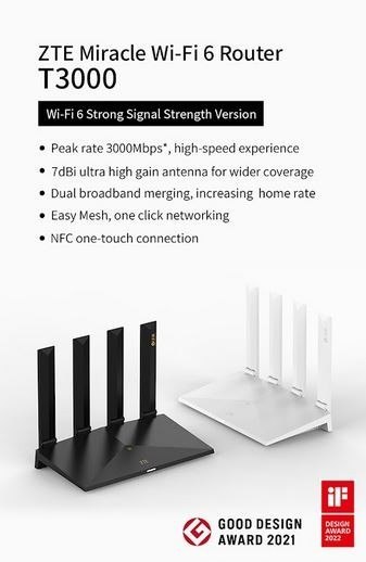 Router T3000 IDU ZTE