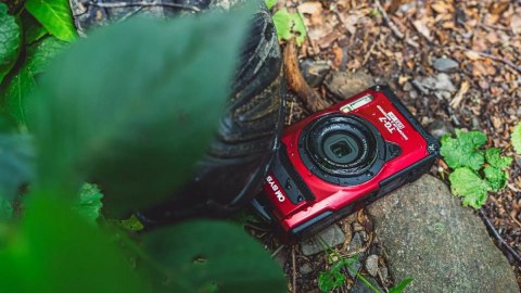 Aparat TG-7 czerwony Olympus