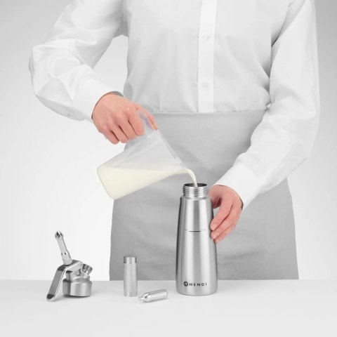 Syfon do bitej śmietany Profi Line 0,5l - Hendi 588017 Hendi