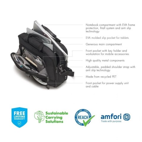 Torba na laptopa Eco Top Traveller PRO 15-17.3'' DICOTA