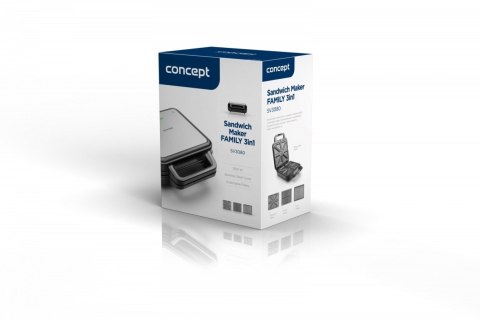 Opiekacz do kanapek 3w1 SV3080 Concept