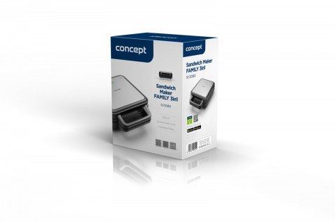 Opiekacz do kanapek 3w1 SV3080 Concept
