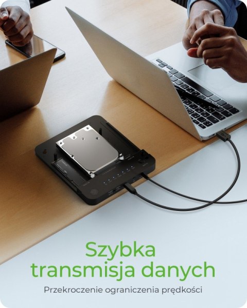 Stacja dokująca/klonująca IB-2915MSCL-C31 M.2 dla M.2 0NVMe i SATA 2,5/3,5 SSD/HDD IcyBox