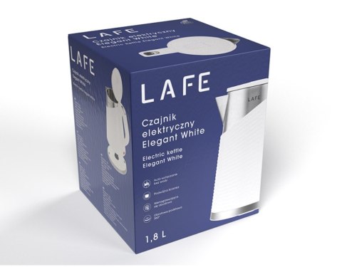 Czajnik elektryczny Elegant White Lafe