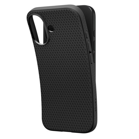 Etui ochronne plecki Liquid Air na iPhone 17 - czarny mat SPIGEN