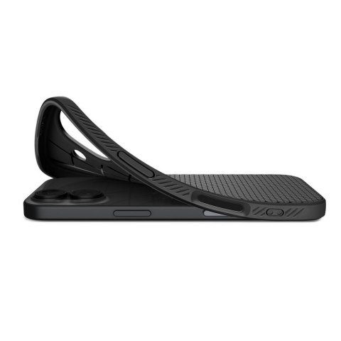Etui ochronne plecki Liquid Air na iPhone 17 - czarny mat SPIGEN