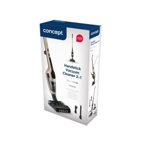 Odkurzacz pionowy akumulatorowy 3w1 Aquaglide VP4220 Concept