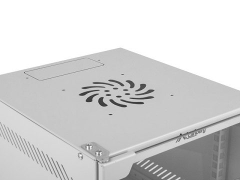 Szafa wisząca 10 cali 4U 280x310mm szara Lanberg