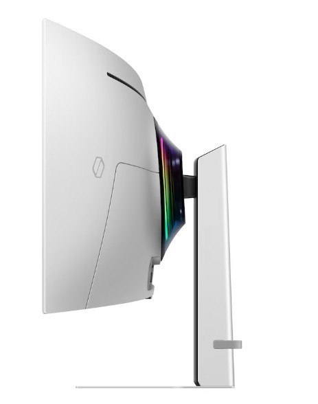 Monitor 49 cali Odyssey G9 G95SD OLED 5120x1440 DQHD 32:9 1xHDMI 1xmicroHDMI 1xDP 1xUSB-C 2xUSB 0,03ms 240Hz zakrzywiony głośnik Samsung