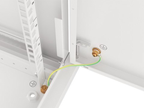 Szafa wisząca 19 6U 600x450 WF01-6406-00S szara Lanberg