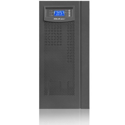 Zasilacz awaryjny UPS | On-line | Pure Sine Wave | 6kVA | 4.8kW |LCD | USB Qoltec