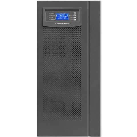 Zasilacz awaryjny UPS | On-line | Pure Sine Wave | 6kVA | 4.8kW |LCD | USB Qoltec