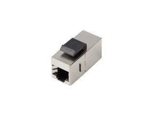 Łącznik keystone gniazdo RJ45 - RJ45 FTP kat.6 do puszki montażowej złączka sieciowa Lanberg