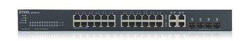 Przełącznik GS1920-24v2 28 Port Smart Managed Switch 24xGb 4xGb Standalone or NebulaFlex Cloud Zyxel