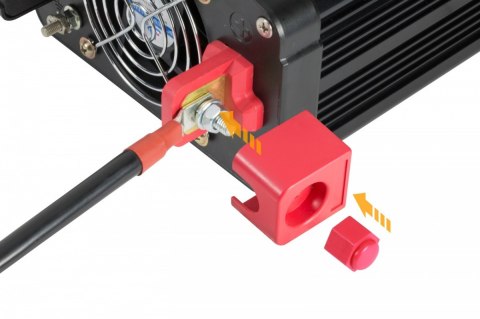 TE16 Przetwornica (falownik) o mocy ciągłej 1.200W (2x VAC 230V / 2x USB) Technaxx Deutschland GmbH & Co. KG