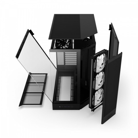 Obudowa NZXT H9 FLOW RGB (2025) z oknem czarna NZXT