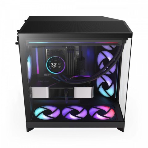 Obudowa NZXT H9 FLOW RGB (2025) z oknem czarna NZXT