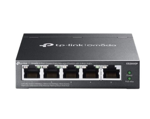 Przełącznik ES205GP Omada 5-Port Gigabit Easy 4-Port PoE+ TP-LINK