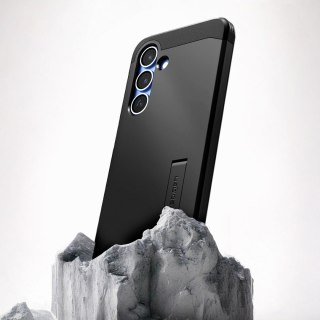 Etui na Samsung Galaxy S25 z podstawką Tough Armor MagSafe - czarne SPIGEN