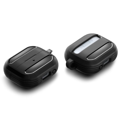 Etui na słuchawki Samsung Galaxy Buds 3 / 3 Pro Rugged Armor- czarne SPIGEN