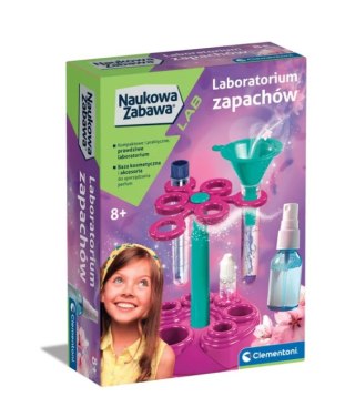 Naukowa Zabawa Zestaw Laboratorium Zapachów Perfumy Język Polski Clementoni 50867 Clementoni