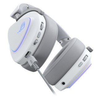 Słuchawki ROG Delta II Wireless 2.4GHz/BT/3.5 Białe Asus