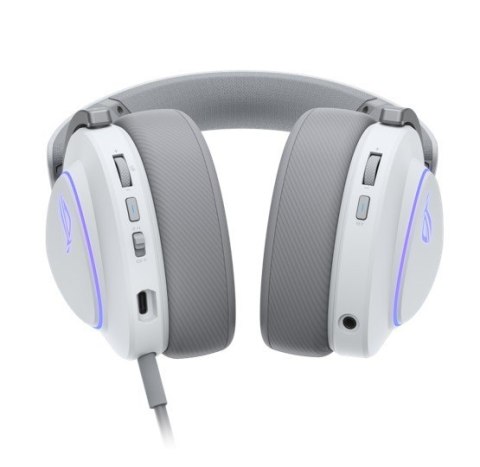 Słuchawki ROG Delta II Wireless 2.4GHz/BT/3.5 Białe Asus