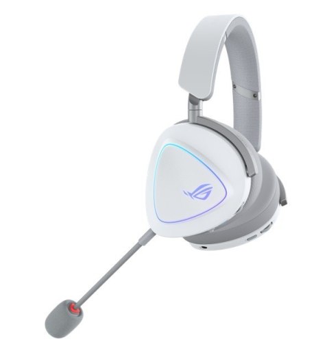 Słuchawki ROG Delta II Wireless 2.4GHz/BT/3.5 Białe Asus