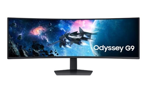 Monitor 49 cali Odysey G9 G95C VA 5120x1440 DQHD 32:9 2xHDMI 1xDP 2xUSB 2.0 1ms 240Hz zakrzywiony 3Yd2d (LS49CG950EUXEN) Samsung