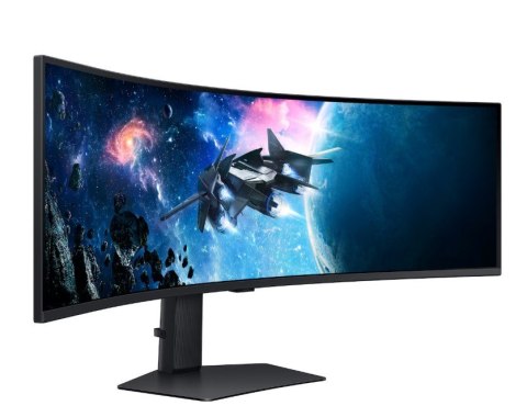 Monitor 49 cali Odysey G9 G95C VA 5120x1440 DQHD 32:9 2xHDMI 1xDP 2xUSB 2.0 1ms 240Hz zakrzywiony 3Yd2d (LS49CG950EUXEN) Samsung
